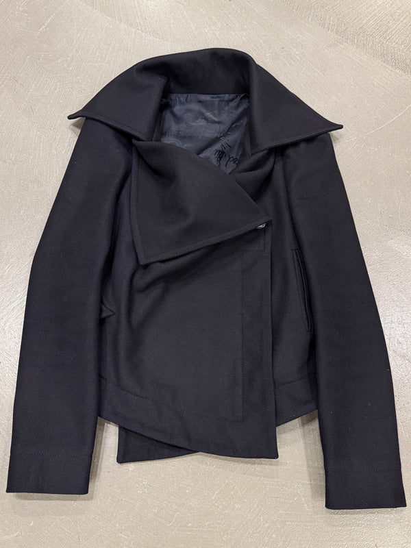 A/W2012 Vivienne Westwood asymmetrical wool jacket