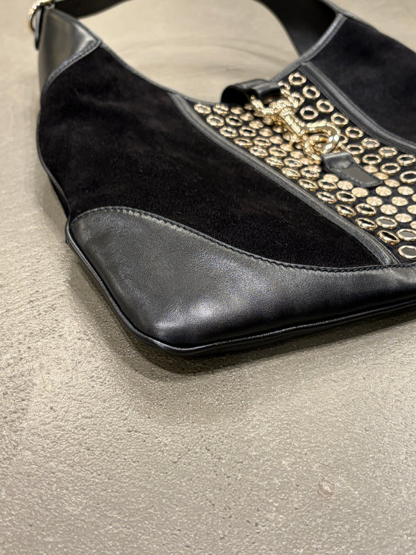 2002-2004 Gucci by Tom ford studded suede Jackie bag