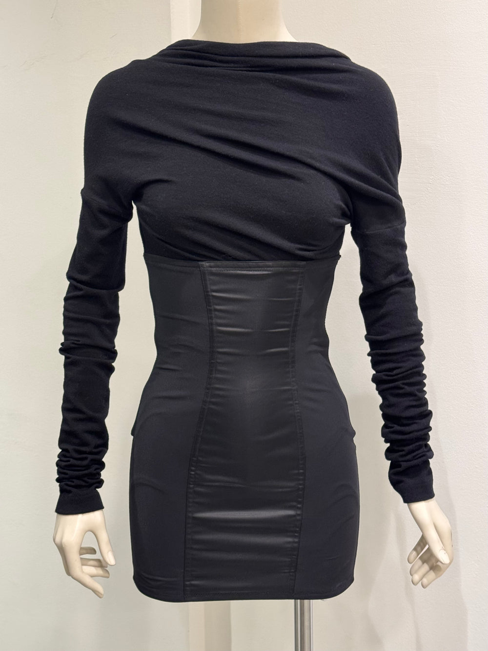 A/W1992 Dolce & Gabbana pin-up bandage mini dress