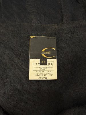 2000S Cavalli wrinkle dress