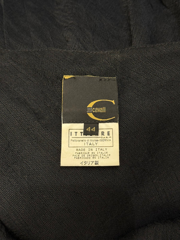 2000S Cavalli wrinkle dress