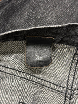 2000s Dior faded jeans