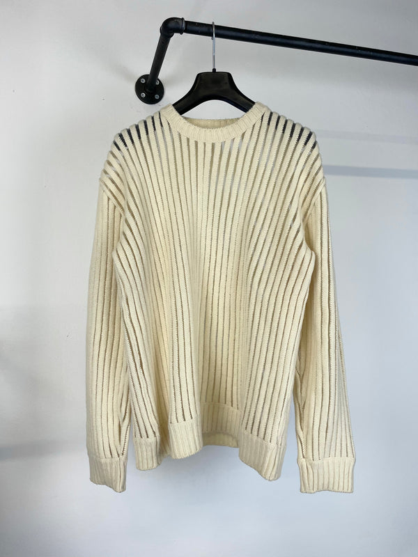 1998 Helmut Lang semi transparent sweater