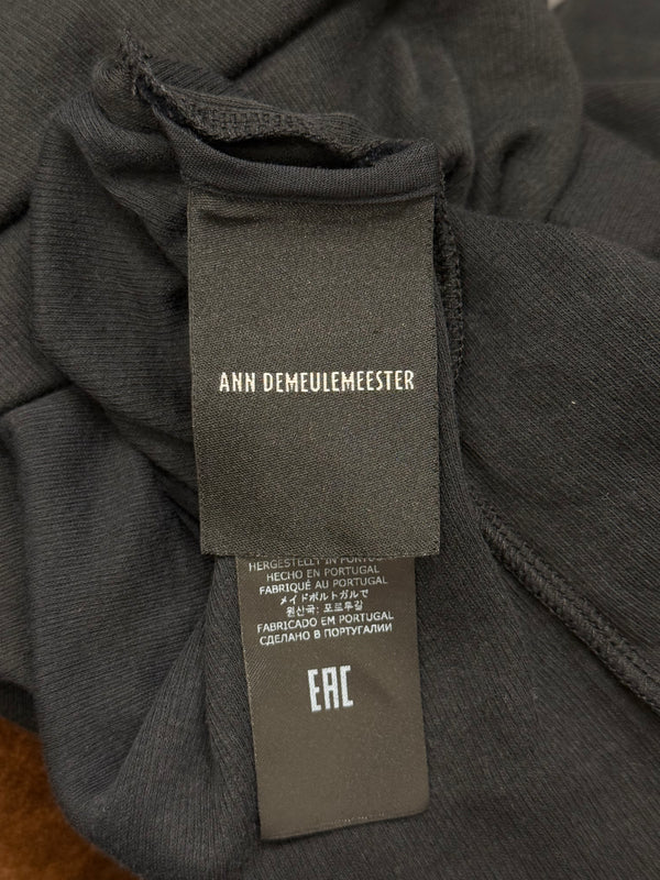 Ann Demeulemeester layered cotton long sleeve top
