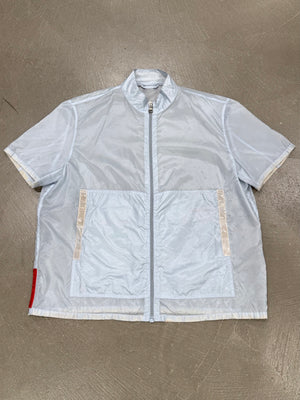 1999 Prada runway short sleeve technical nylon jacket