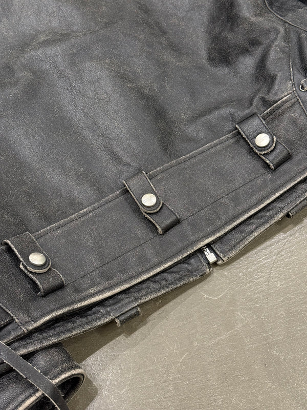 A/W2024 Enfants Riches Déprimés distressed pianist aviator jacket