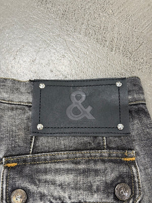2000s Dolce & Gabbana heavy cotton faded cargo pants