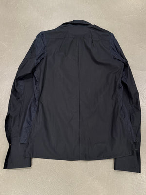2010s Vivienne Westwood Orb embroidered cotton shirt