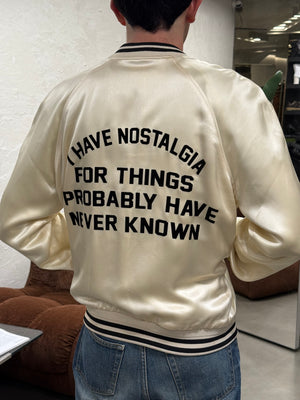 S/S2020 Celine by Hedi Slimane “Nostalgia” varsity jacket