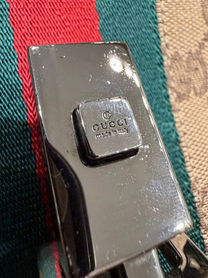 2000s Gucci Monogram GG Jackie shoulder bag