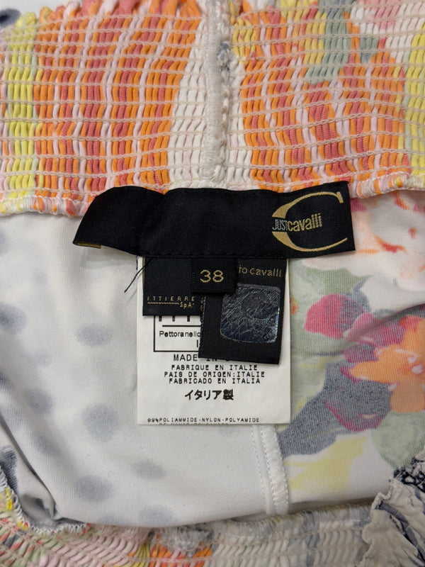 2000s Cavalli floral skirt