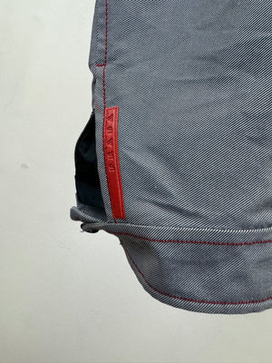 2000s Prada biker cotton jacket