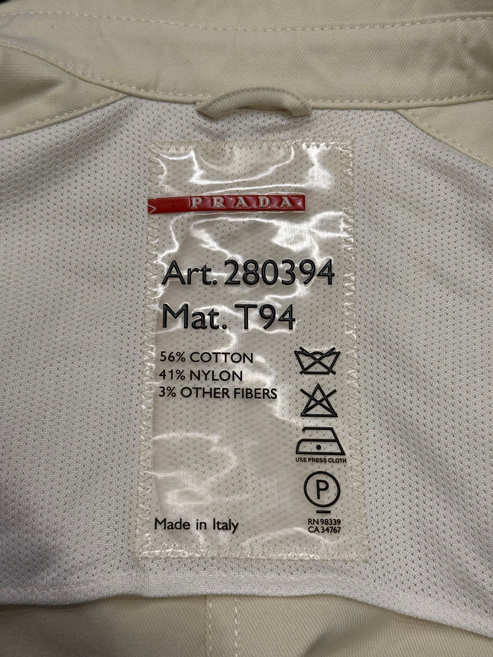 1990s Prada multi pocket jacket