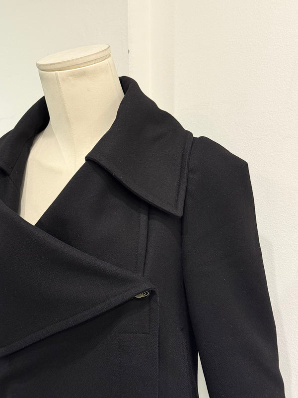 A/W2012 Vivienne Westwood asymmetrical wool jacket