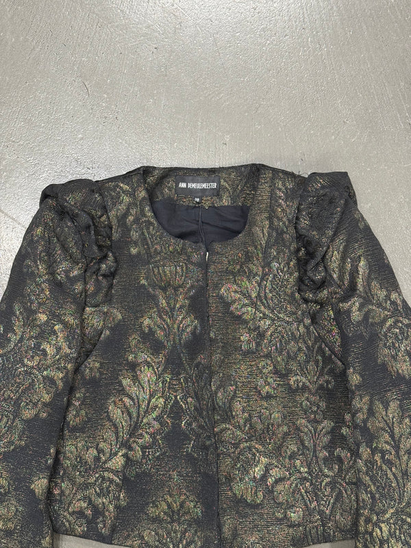 A/W2020 Ann Demeulemeester runway damask jaquard jacket