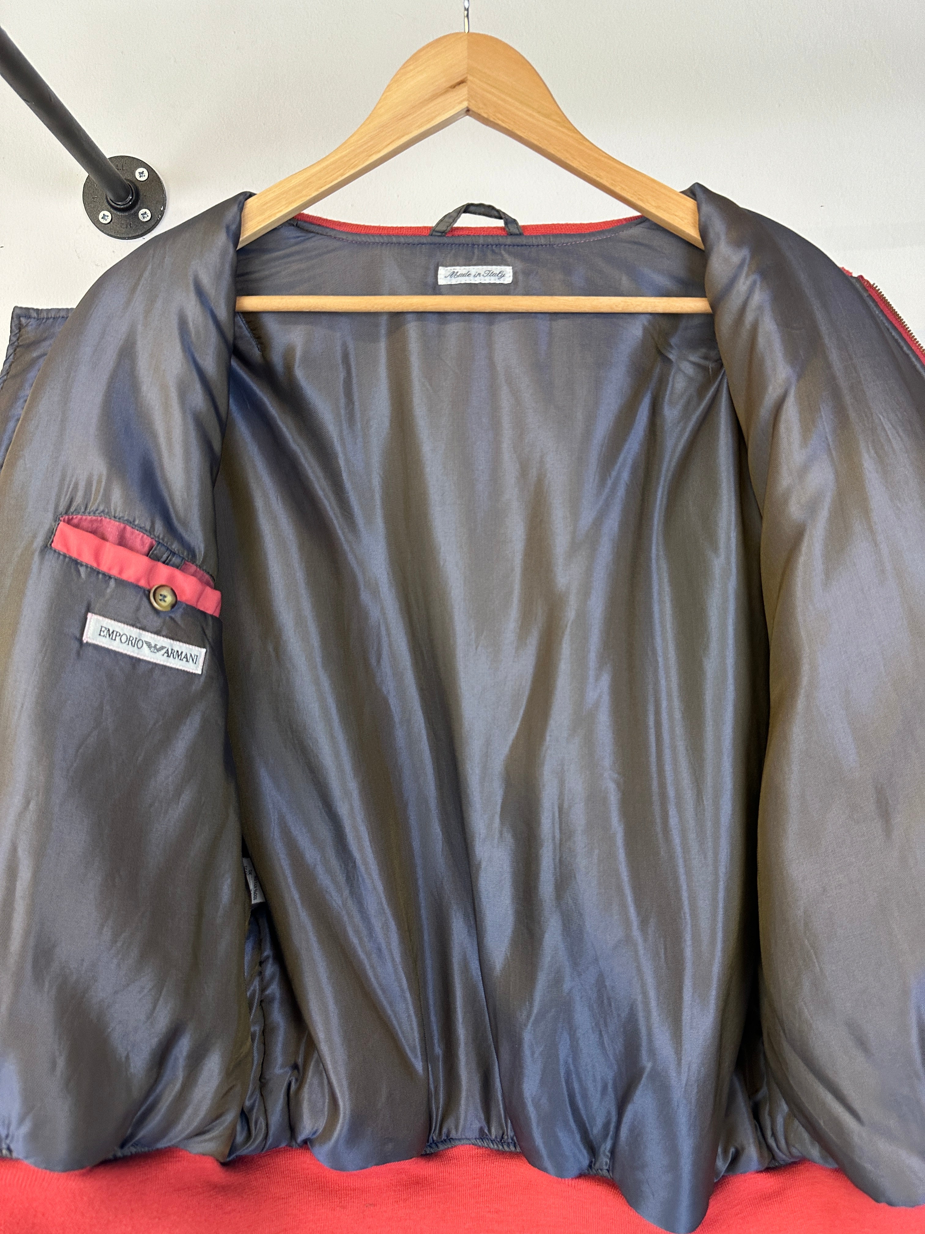 EMPORIO ARMANI 1993aw archive ボンバージャケット EMPORIO ARMANI 1993aw archive ボンバージャケット EMPORIO
