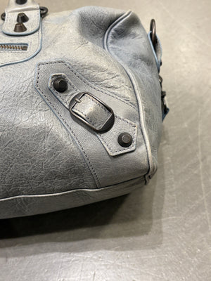 2010S Balenciaga leather bowler City bag