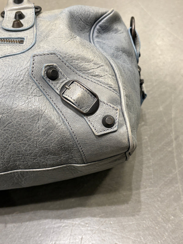 2010S Balenciaga leather bowler City bag