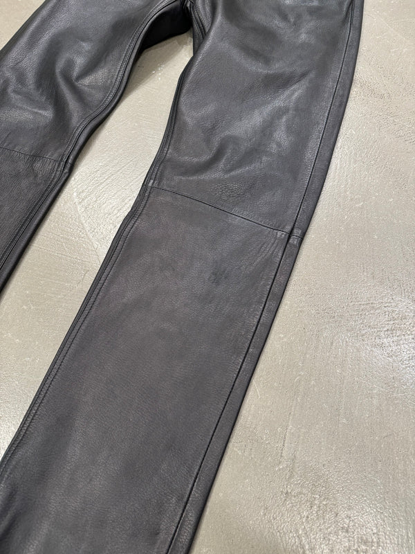 1990s Dolce & Gabbana leather pants