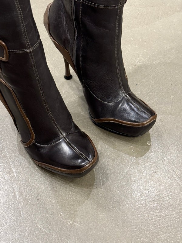 A/W2008 Celine runway high moto boots