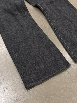 A/W2003 Junya Watanabe flared bootcut wool pants