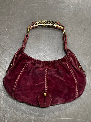 2000’s Yves Saint Laurent Mombasa bag with Sculptural Horn Handle