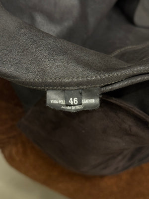 2000s Gucci by Tom Ford suede leather jacket