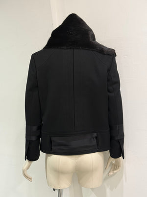 A/W2004 Gucci by Tom ford mink collar runway jacket