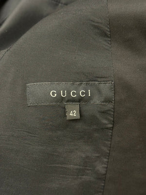 2004 Gucci by Tom Ford tailored blazer with single button