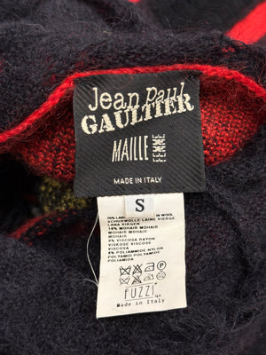 A/W2007 Jean Paul Gaultier intarsia crochet knit