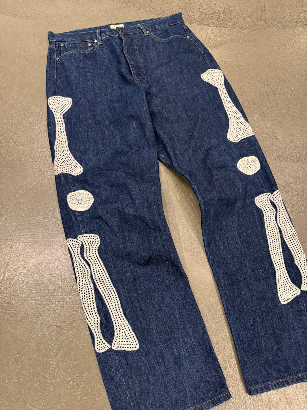 2000s Kapital bones jeans