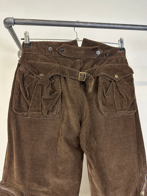 AW2002 Dolce & Gabbana hunting cargo pants