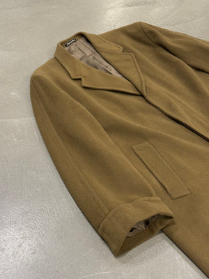 1990s Emporio Armani long wool kashmir coat