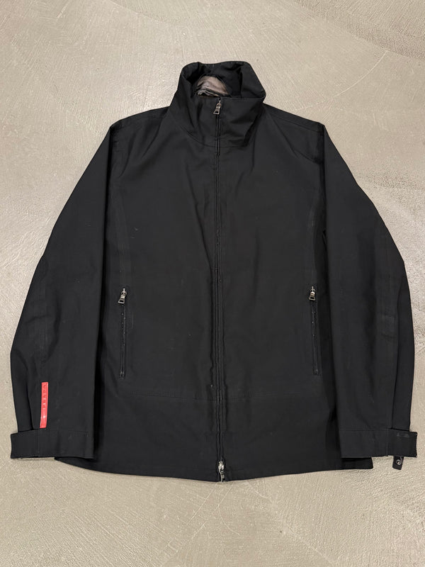 2000s Prada technical zip-up jacket