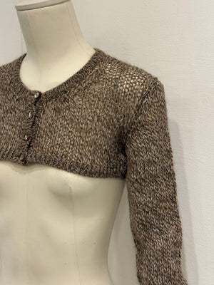 1999 Dolce & Gabbana runway cropped cardigan