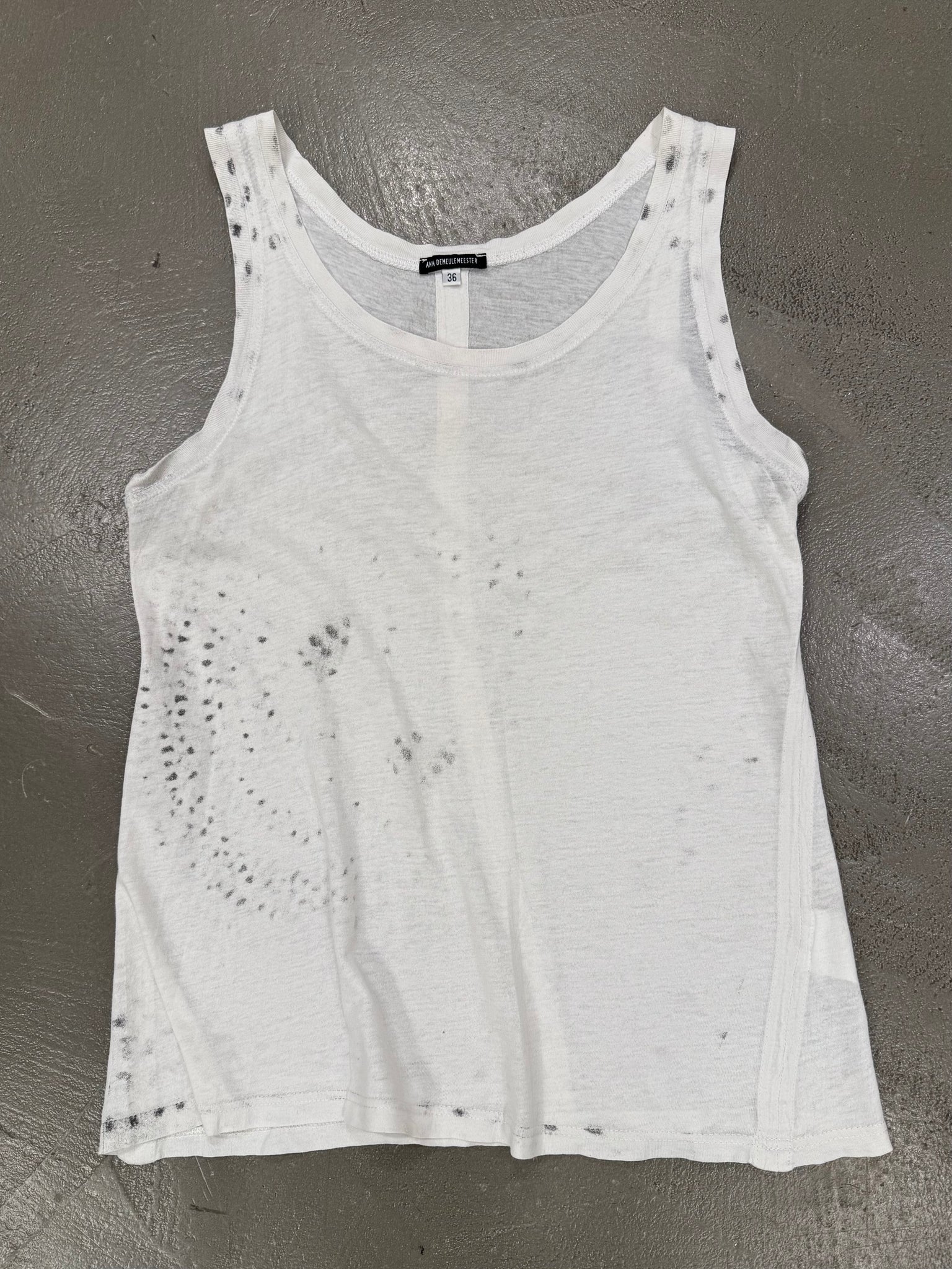 若者の大愛商品 2000s archives elevated – top tank Demeulemeester Ann トップス