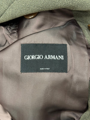 1990s Giorgio Armani long wool coat