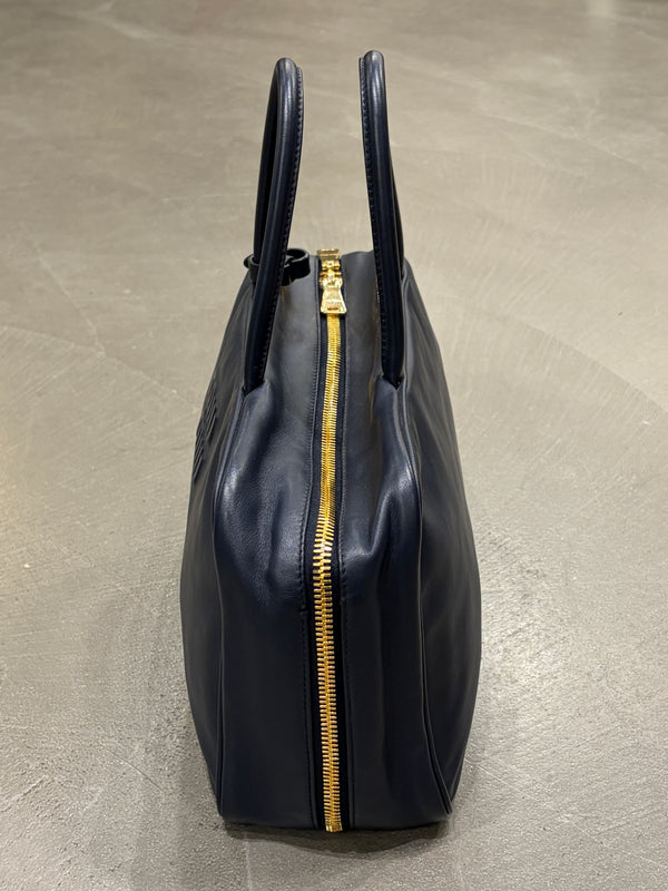2020S Miu Miu leather bowling bag