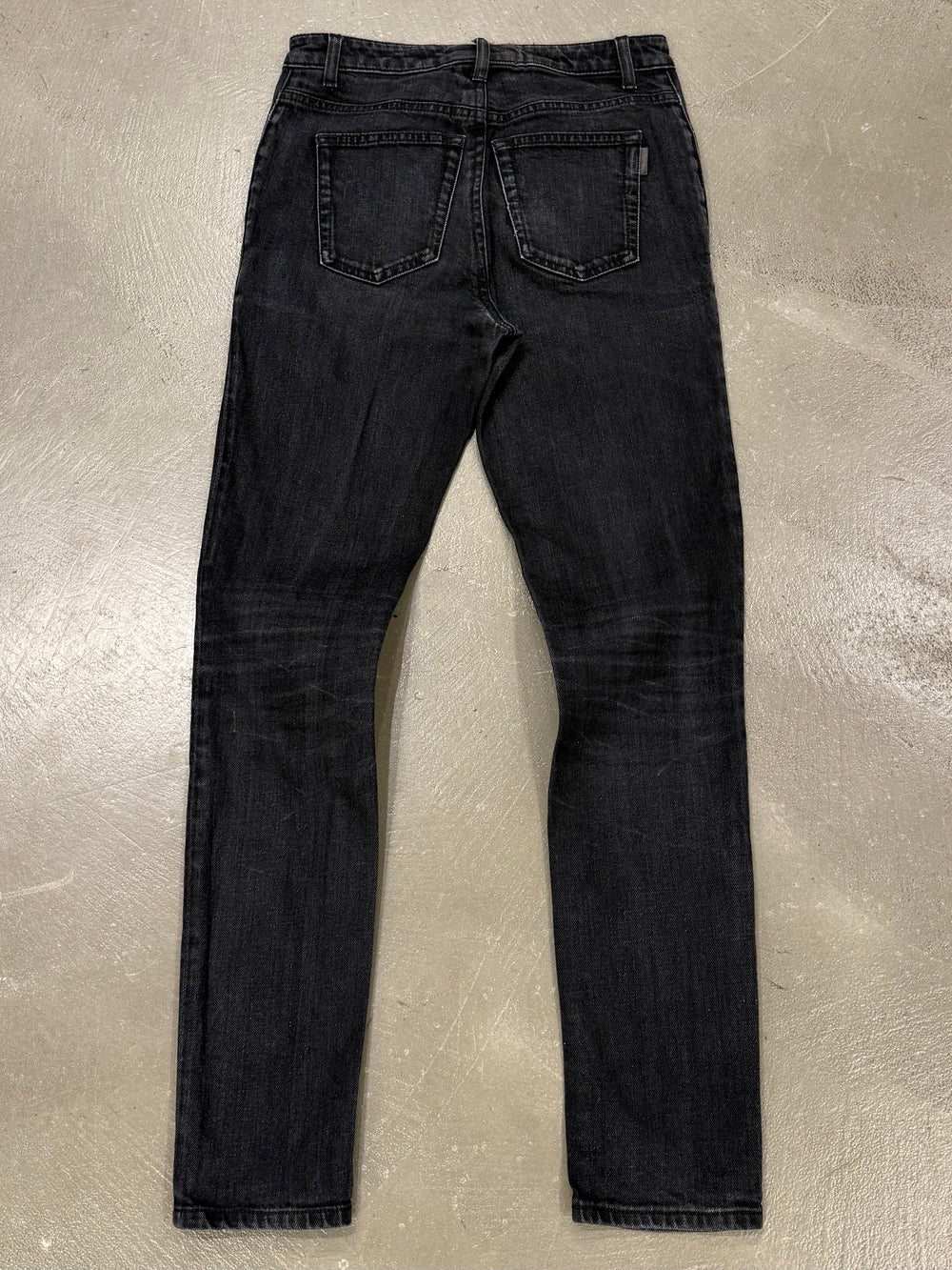 2018 Saint Laurent black skinny jeans