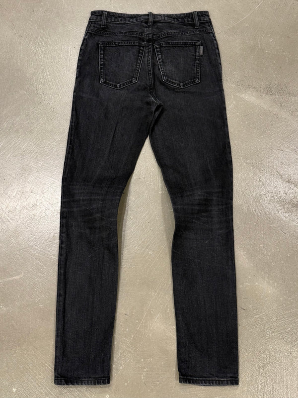 2018 Saint Laurent black skinny jeans