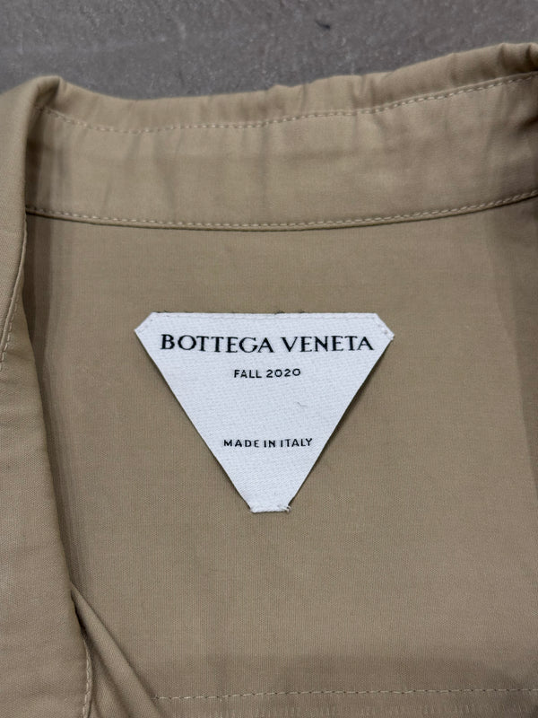 2020 Bottega Veneta raglan sleeve batwing coat
