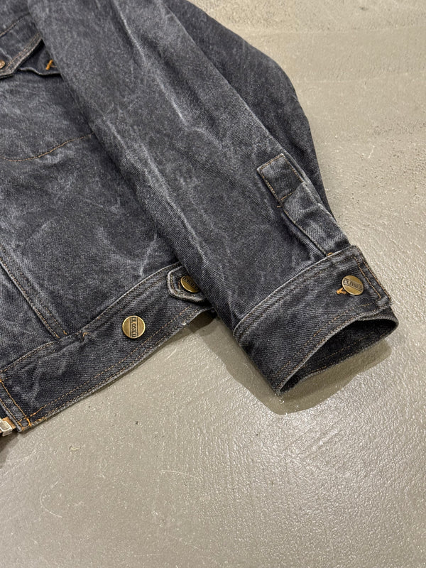1990s Marithe Francois Girbaud “Closed” washed oversized bomber jacket