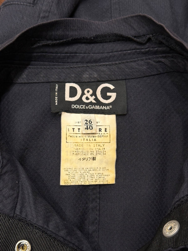2000s Dolce & Gabbana buttons paneled jacket