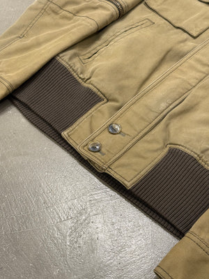 A/W2003 Dolce & Gabbana runway bomber jacket with multi pocket construction