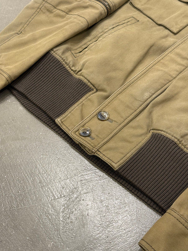 A/W2003 Dolce & Gabbana runway bomber jacket with multi pocket construction