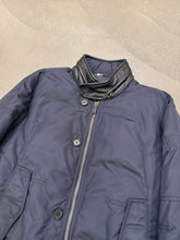 Load image into Gallery viewer, 2000s Dirk Bikkembergs blue puffer jacket
