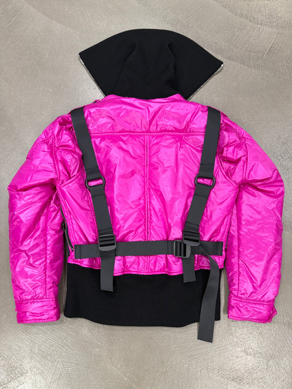 A/W2003 DOLCE & GABBANA bondage paracadute aviatore jacket