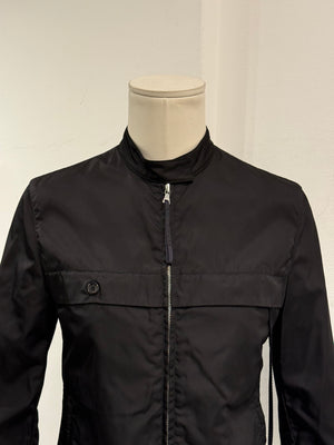 1999 Prada technical zip up jacket with hidden purse