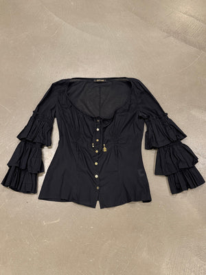 2000s Roberto Cavalli blouse top