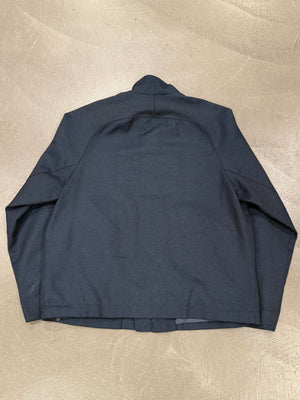 1990s Mandarina Duck egg cell zip-up jacket